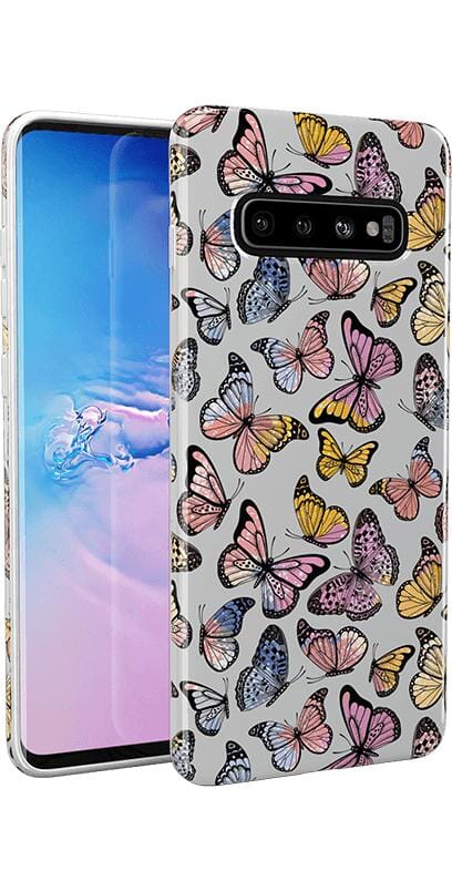 Free Spirit | Rainbow Butterfly Samsung Case Samsung Case get.casely Classic Galaxy S10 Plus