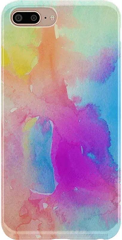 Painting in Pastels | Rainbow Watercolor Case iPhone Case get.casely Classic iPhone 6/7/8 Plus 