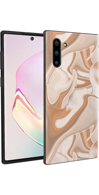 Caramel Delight | Marble Swirl Samsung Case Samsung Case get.casely 