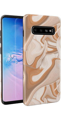 Caramel Delight | Marble Swirl Samsung Case Samsung Case get.casely 