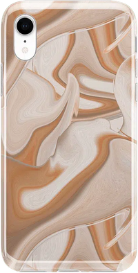 Caramel Delight | Marble Swirl Case iPhone Case get.casely Classic iPhone XR 