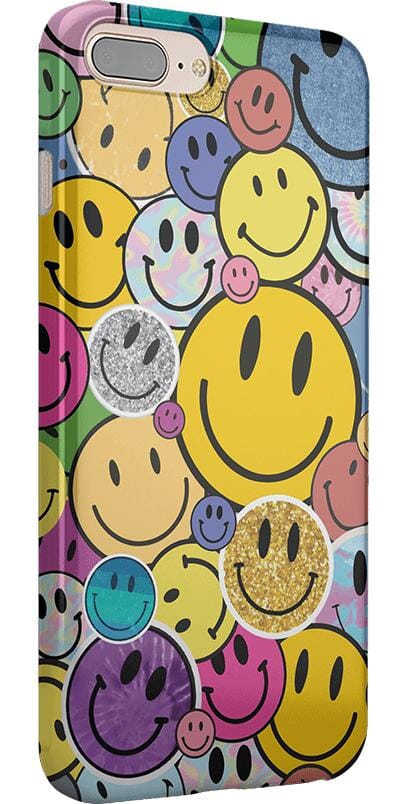 All Smiles | Smiley Face Sticker Case iPhone Case get.casely