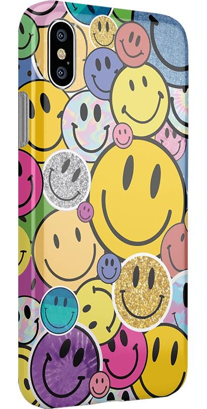 All Smiles | Smiley Face Sticker Case iPhone Case get.casely