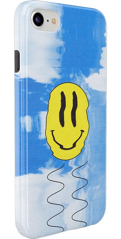 On Cloud Nine | Glitch Smiley Face Case iPhone Case get.casely 