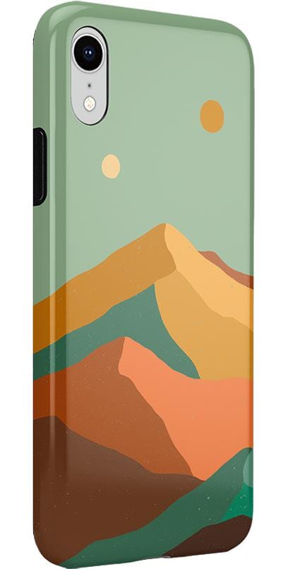 Endless Peaks | Colorblock Mountain Case iPhone Case get.casely