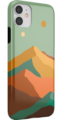 Endless Peaks | Colorblock Mountain Case iPhone Case get.casely