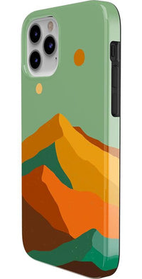 Endless Peaks | Colorblock Mountain Case iPhone Case get.casely