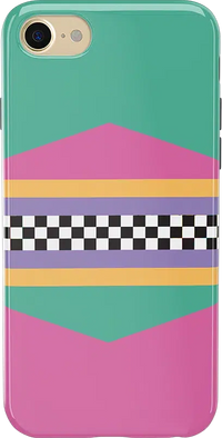 Rad Dad | 80's Colorblock Case iPhone Case get.casely Classic iPhone SE (2020 & 2022) 