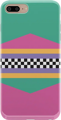 Rad Dad | 80's Colorblock Case iPhone Case get.casely Classic iPhone 6/7/8 Plus 