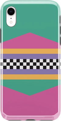 Rad Dad | 80's Colorblock Case iPhone Case get.casely Classic iPhone XR 