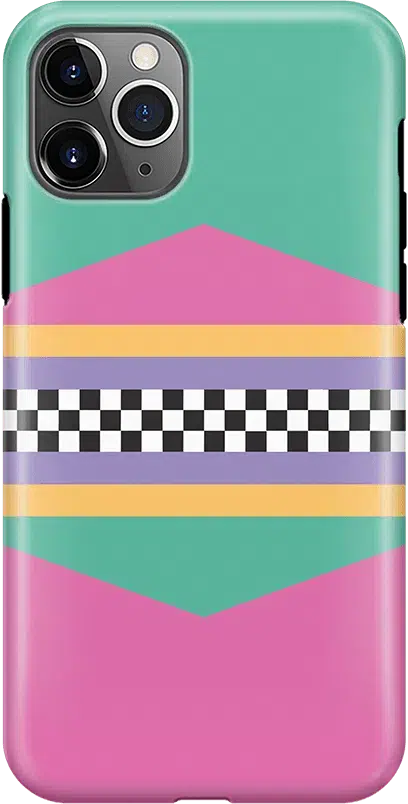 Rad Dad | 80's Colorblock Case iPhone Case get.casely Classic iPhone 11 Pro Max 