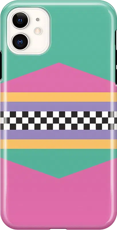 Rad Dad | 80's Colorblock Case iPhone Case get.casely Classic iPhone 11 