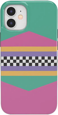 Rad Dad | 80's Colorblock Case iPhone Case get.casely Classic iPhone 12 