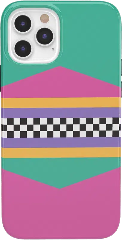 Rad Dad | 80's Colorblock Case iPhone Case get.casely Classic iPhone 12 Pro Max 
