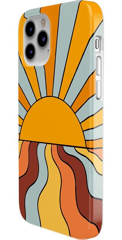 Shine On | Retro Sunset Case iPhone Case get.casely 