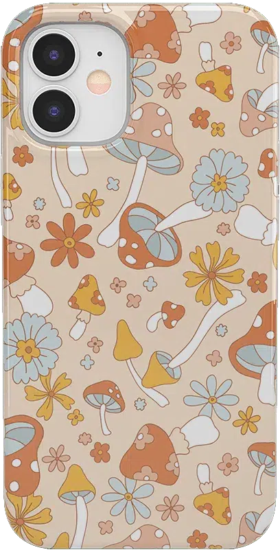 Mushroom Magic | Retro Floral Case iPhone Case get.casely Classic iPhone 12 