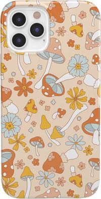 Mushroom Magic | Retro Floral Case iPhone Case get.casely Classic iPhone 12 Pro Max 