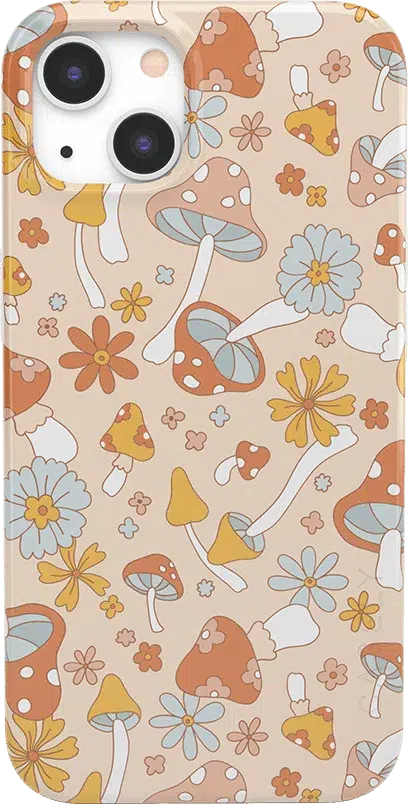 Mushroom Magic | Retro Floral Case iPhone Case get.casely Classic iPhone 13 Mini 