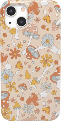 Mushroom Magic | Retro Floral Case iPhone Case get.casely Classic iPhone 13 Mini 