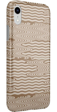 Mocha Ripple | Brown Waves Case iPhone Case get.casely 