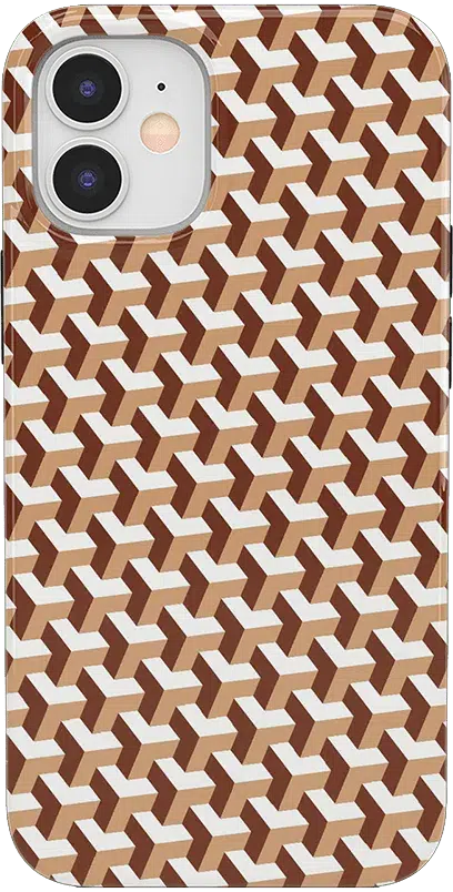 Step It Up | Abstract Geo Case iPhone Case get.casely Classic iPhone 12 