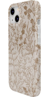 Beige Garden | Neutral Floral Case iPhone Case get.casely 