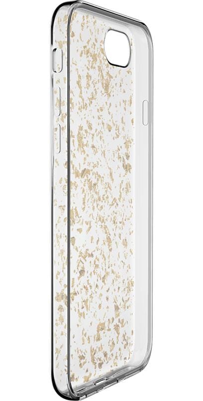 Morning Sparkle | Rose and Gold Flaked Clear Case iPhone Case get.casely 