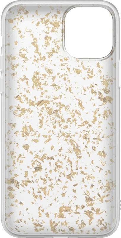 Morning Sparkle | Rose and Gold Flaked Clear Case iPhone Case get.casely 