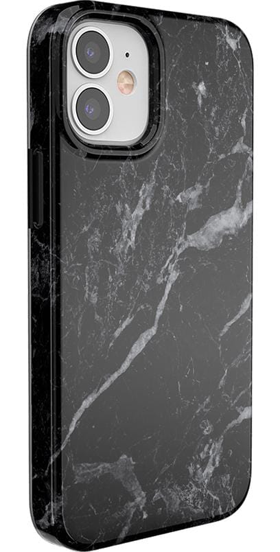 Black Pearl | Classic Black Marble Case iPhone Case get.casely 