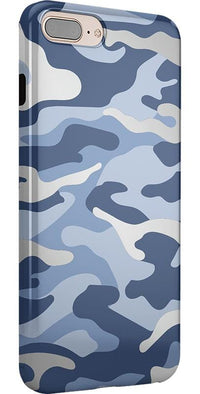 In Formation | Metallic Blue Camo Case iPhone Case get.casely 