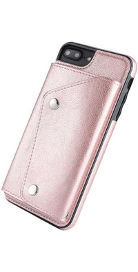 Pink Vegan Leather | Wallet Case iPhone Case get.casely 