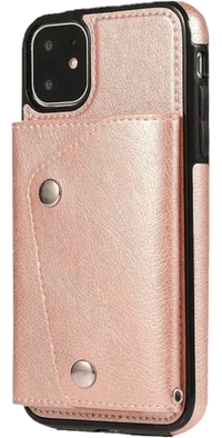 Pink Vegan Leather | Wallet Case iPhone Case get.casely Wallet iPhone 11 Pro Max 