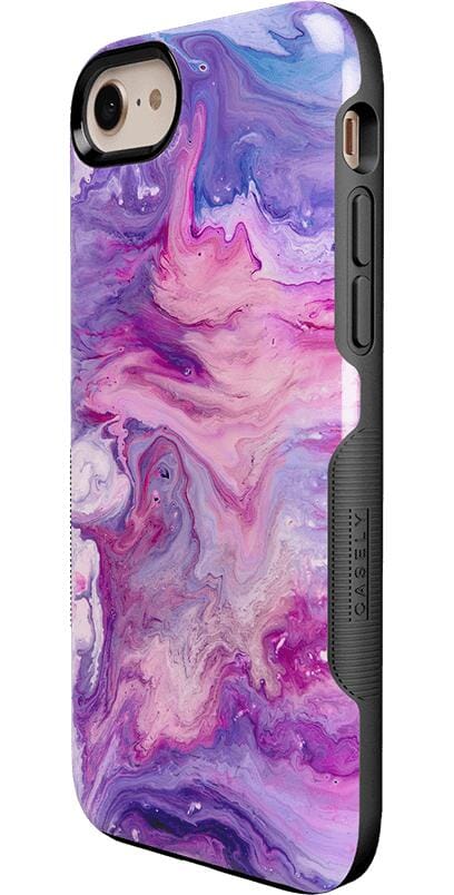 Tie Dying Over You | Purple Marble iPhone Case iPhone Case get.casely