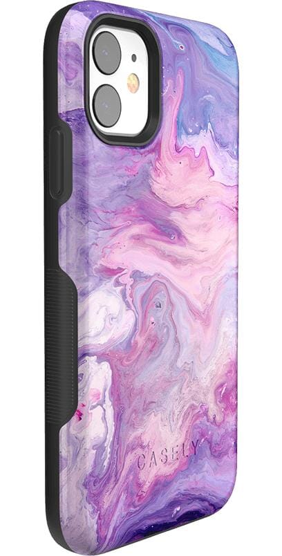 Tie Dying Over You | Purple Marble iPhone Case iPhone Case get.casely