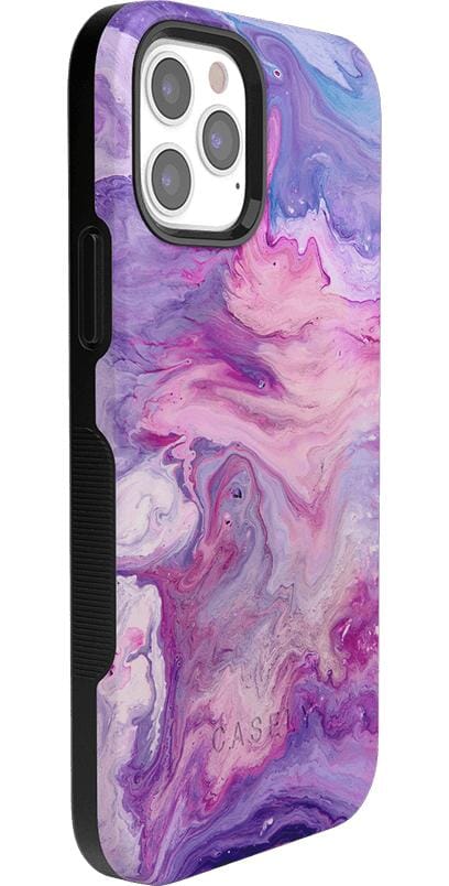 Tie Dying Over You | Purple Marble iPhone Case iPhone Case get.casely