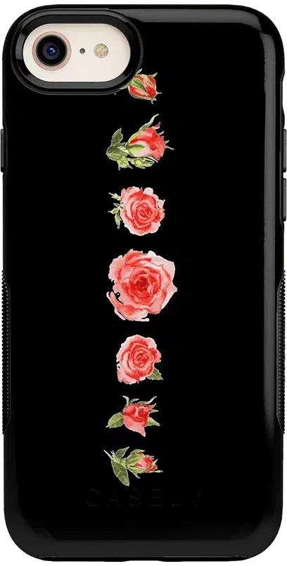 Accept the Rose | Blooming Red Rose Floral Case iPhone Case get.casely 