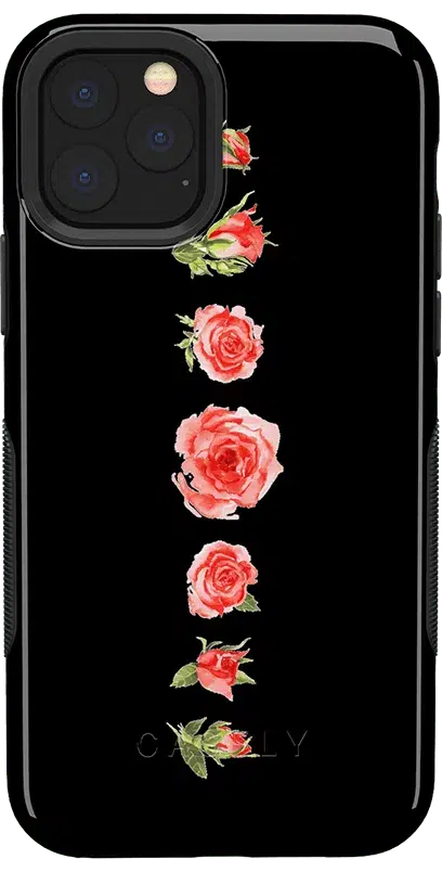 Accept the Rose | Blooming Red Rose Floral Case iPhone Case get.casely Bold iPhone 11 Pro 