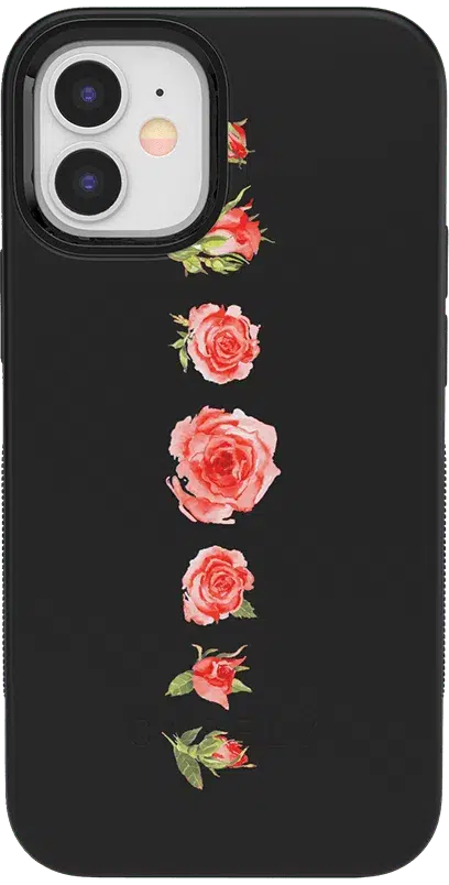 Accept the Rose | Blooming Red Rose Floral Case iPhone Case get.casely Bold iPhone 12 Mini 