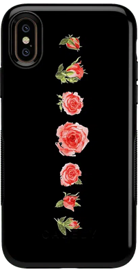 Accept the Rose | Blooming Red Rose Floral Case iPhone Case get.casely Bold iPhone XS Max 