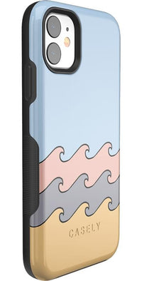 High Tide | Layered Ocean Waves Case iPhone Case get.casely 