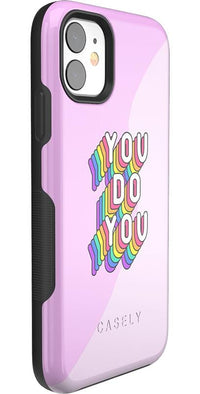 YOU DO YOU | Purple Print iPhone Case iPhone Case get.casely 