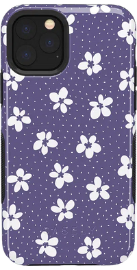 Flower My World | Purple Mauve Floral Case iPhone Case get.casely Bold iPhone 11 Pro 