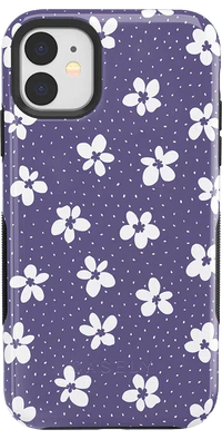 Flower My World | Purple Mauve Floral Case iPhone Case get.casely Bold iPhone 11 