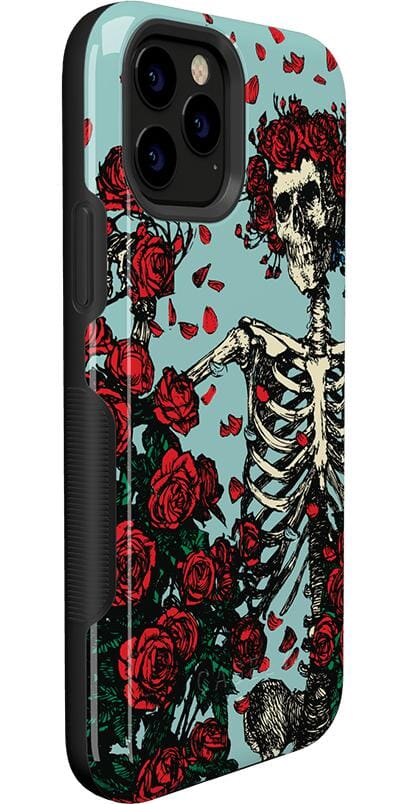 Forever Grateful | Grateful Dead Skeleton Floral Case iPhone Case Grateful Dead