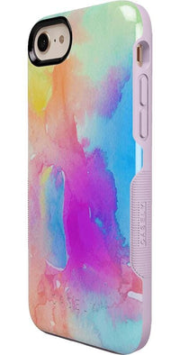 Painting in Pastels | Rainbow Watercolor Case iPhone Case get.casely 