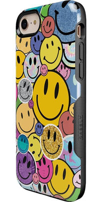 All Smiles | Smiley Face Sticker Case iPhone Case get.casely