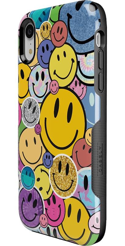 All Smiles | Smiley Face Sticker Case iPhone Case get.casely