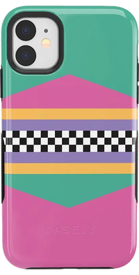 Rad Dad | 80's Colorblock Case iPhone Case get.casely Bold iPhone 11 