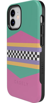 Rad Dad | 80's Colorblock Case iPhone Case get.casely 