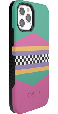 Rad Dad | 80's Colorblock Case iPhone Case get.casely 